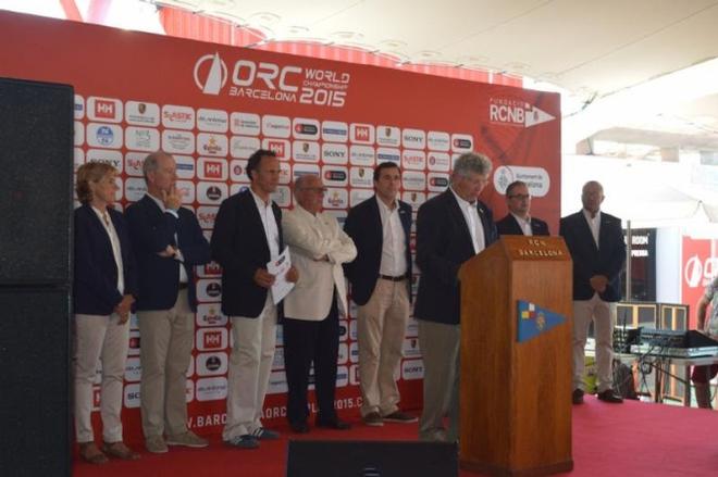 Opening ceremonies at RCNB Race Village - 2015 ORC World Championship © Dobbs Davis / ORC